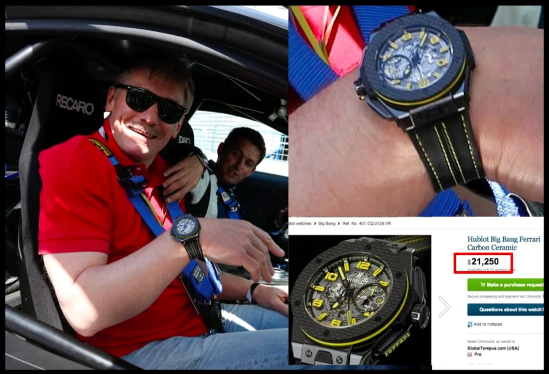 ceas hublot peskov FOTO navalny.com