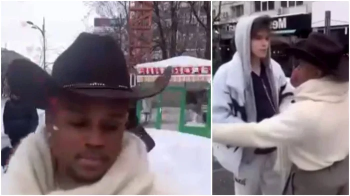 Fratele lui Rareș Ion, lovit de influencerul Adonis Live - Foto: captură video TikTok