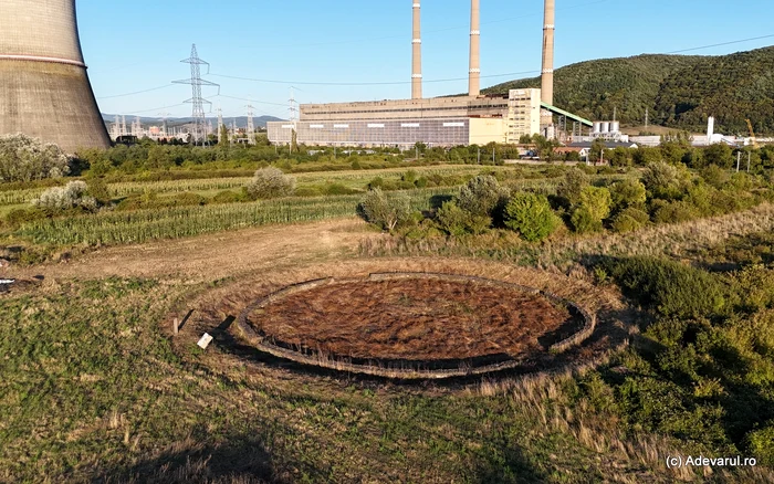Amfiteatrul de la Micia, cruțat de lucrările la Termocentrala Mintia. Foto: Daniel Guță
