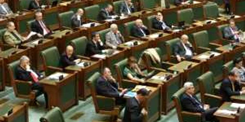 Proiectele sunt adoptate in Senat fara votul alesilor. 