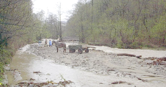 Râul Arieş a provocat pagube în Apuseni. Foto: Arhivă