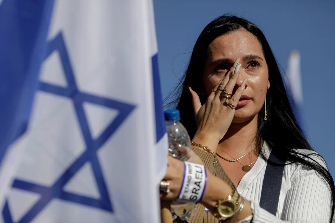 Miting de solidaritate cu Israelul în lupta cu terorismul FOTO Profimedia