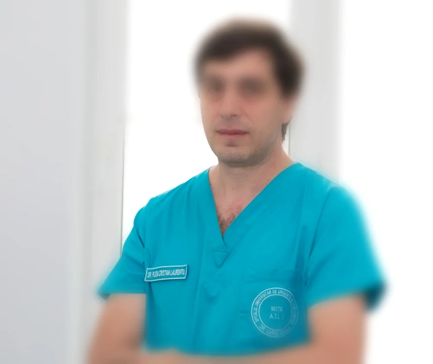 Medicul Cristian Laurențiu Pleșa a încercat să se sinucidă FOTO: Spitalul Universitar de Urgență