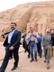 Brigitte și Emmanuel Macron, la templele din Abu Simbel jpeg