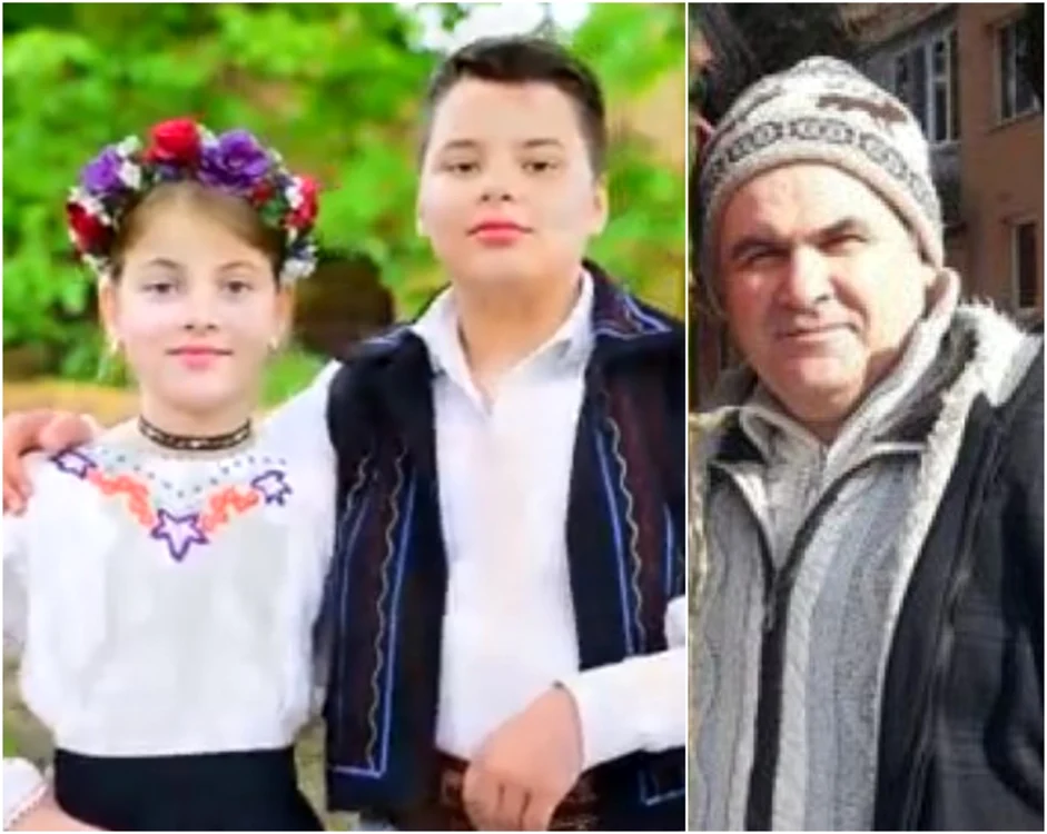 Sorin Pop şi cei doi copii care au apărut în clipul electoral FOTO Facebook