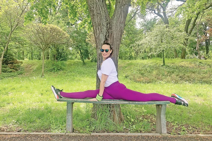 Irina Deleanu nu  şi-a pierdut mobilitatea. FOTOGRAFII: Sports Net