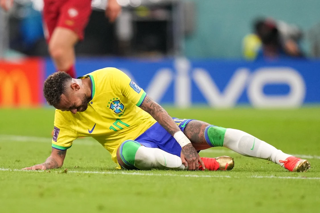 Neymar s-a accidentat la gleznă FOTO Profimedia