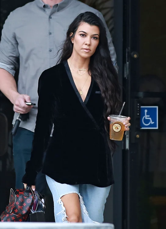Kourtney Kardashian Spotted Leaving A Studio In Los Angeles jpeg