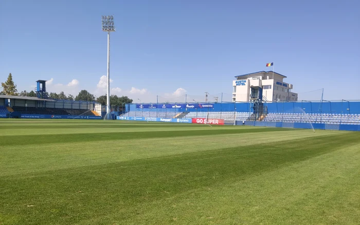 Stadionul Academiei hagi de la Ovidiu FOTO: Călin Gavrilaș