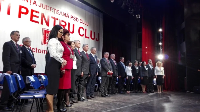 Conferinţa judeţeană a PSD Cluj  FOTO: Florina Pop