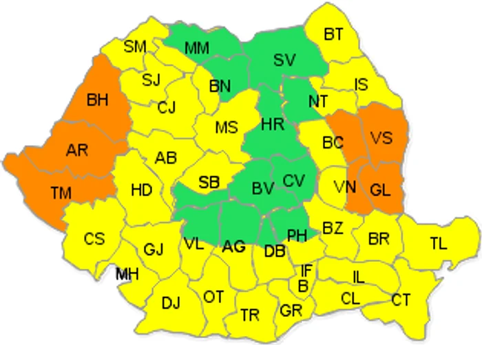 
    Sâmbătă, șapte județe vor fi sub Cod portocaliu de caniculă  