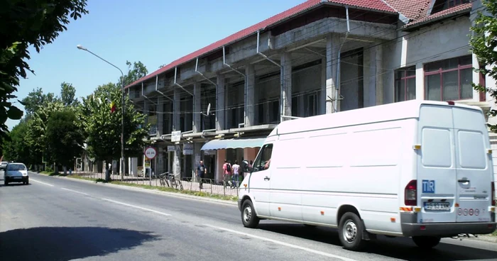 Scandalul a avut loc în zona podului vechi peste pârâul Olteţ din Balş