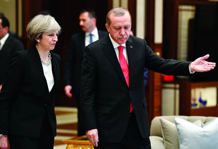 Theresa May Erdogan Guliver GettyImages