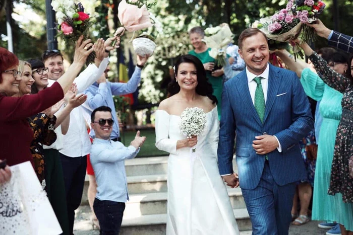 Ana Maria și soțul ei, Norbert