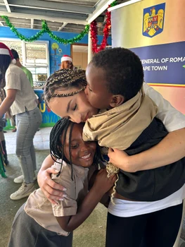 ana baciu voluntar africa de sud 06 foto arhiva personala jpg