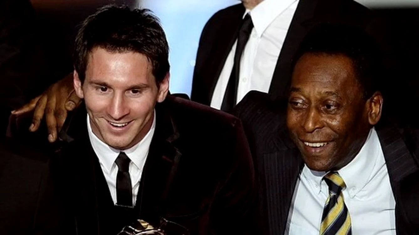 Messi si Pele   Instagram jpg