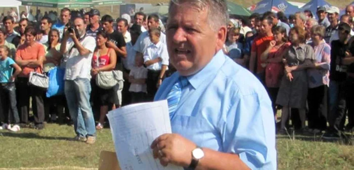 Nică Micu, primarul din Vidra FOTO: Ştefan Borcea