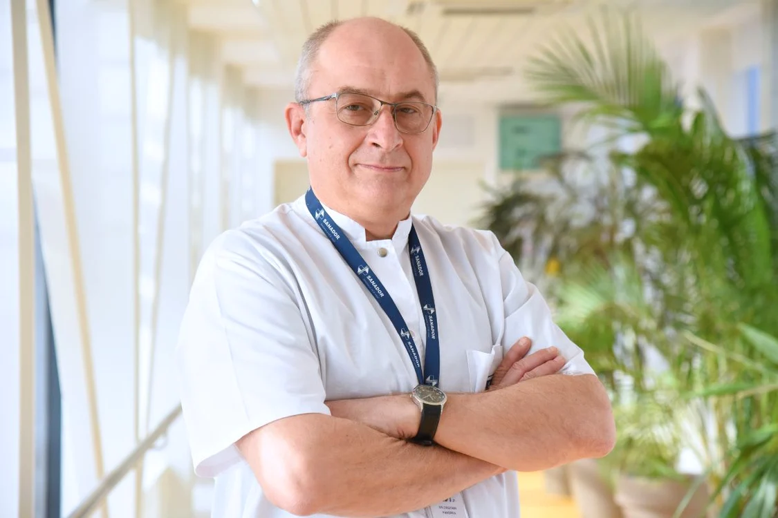 Cristian Pandrea, coordonatorul Compartimentului de Primiri Urgențe de la Spitalul Clinic SANADOR
