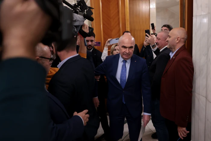 Ilie Bolojan, vizat de o moțiune simplă de cenzură FOTO: Inquam Photos/George Călin