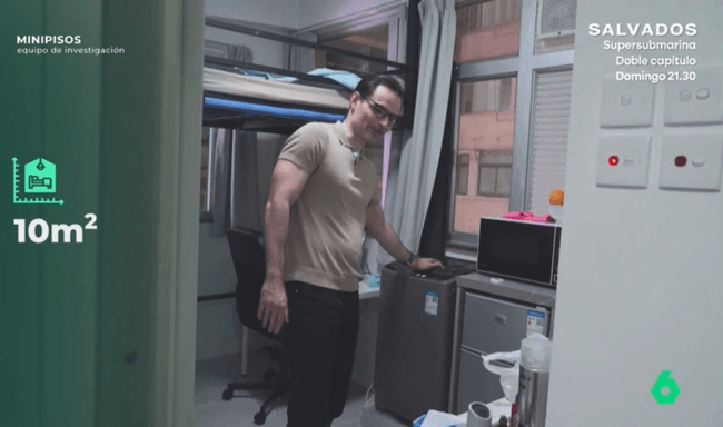 Proiectează vile de 700 mp, dar trăiește într-o cutie de chibrituri: 1.000 de euro pentru 10 mp în Hong Kong
