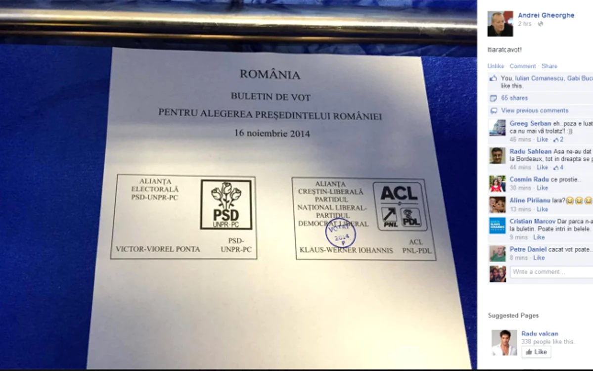 andrei gheorghe vot foto facebook