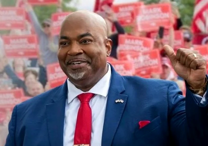 Mark Robinson, candidat republican din Carolina de Nord FOTO: FB