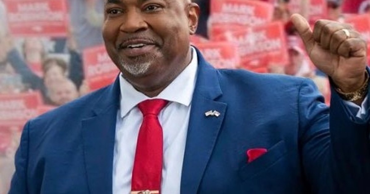 Mark Robinson, candidatul susținut de Trump, înfrânt în Carolina de Nord