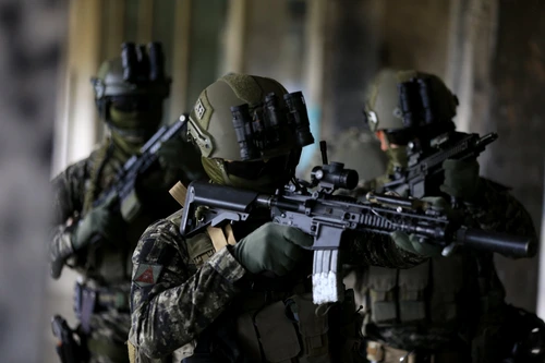 Regimentul de reacție ușoară (LRR)  FOTO: Facebook/ Sgt Cesar P Lopez Philippine Army