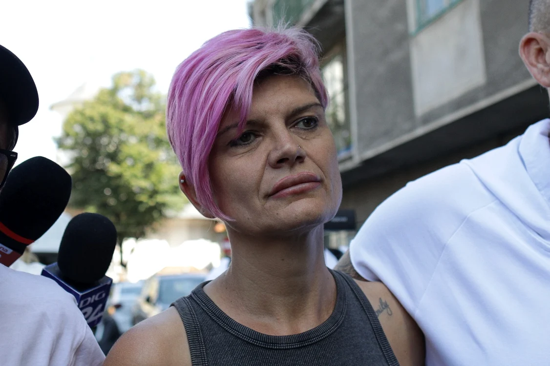 Ea este asistenta de la Spitalul Sfântul Pantelimon care a fost eliberată / foto: INQUAM PHOTOS