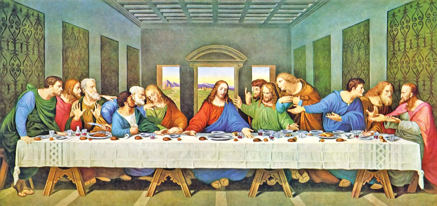 
    Cina cea de taină, așa cum și-a imaginat-o cândva celebrul Leonardo da Vinci, domină și azi mentalul creștin   