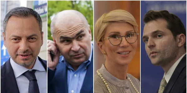 Dan Motreanu Ilie Bolojan Raluca Turcan Sebastian Burduja colaj articol FOTO Inquam Photos si Mediafax