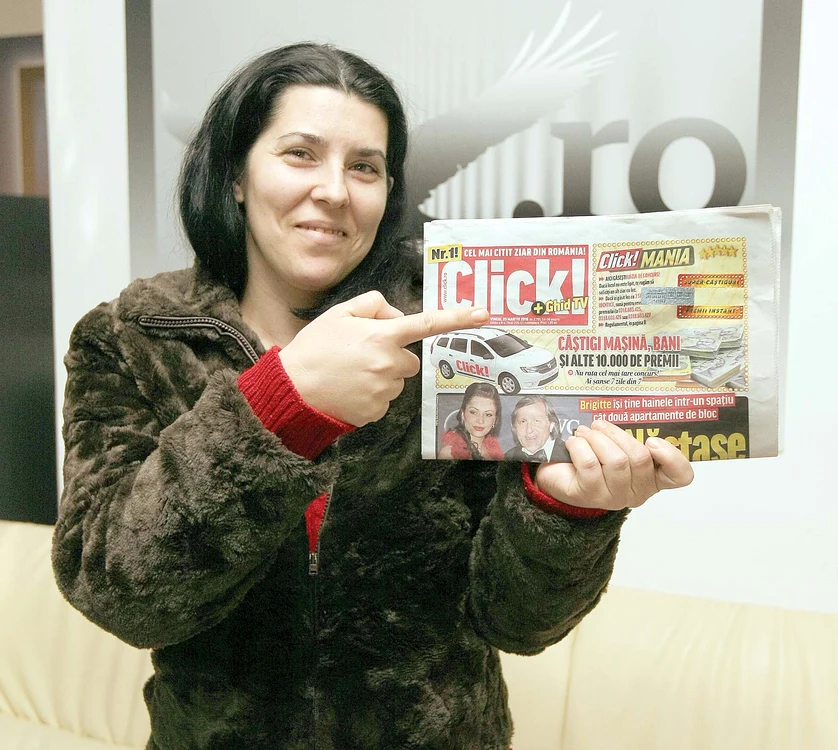 
    Steluţa Ganea a câştigat 1.000 de lei  