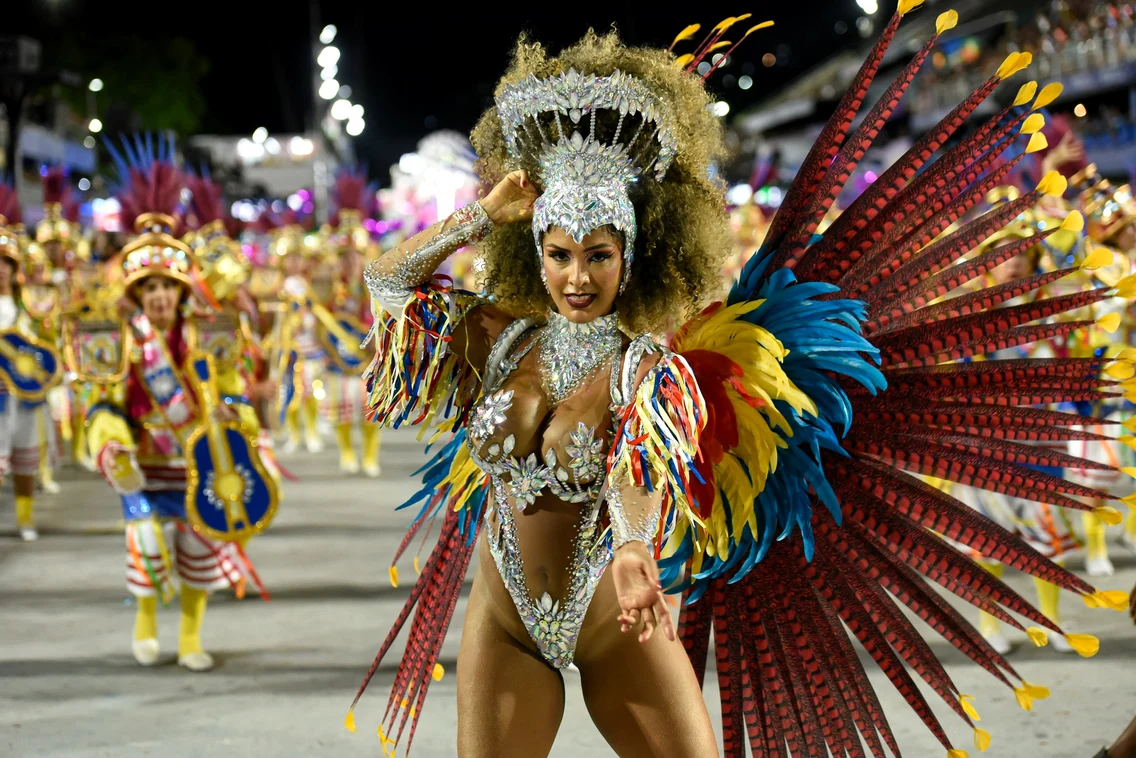 Dansatoarele de samba au uimit publicul (Foto: Profimedia)