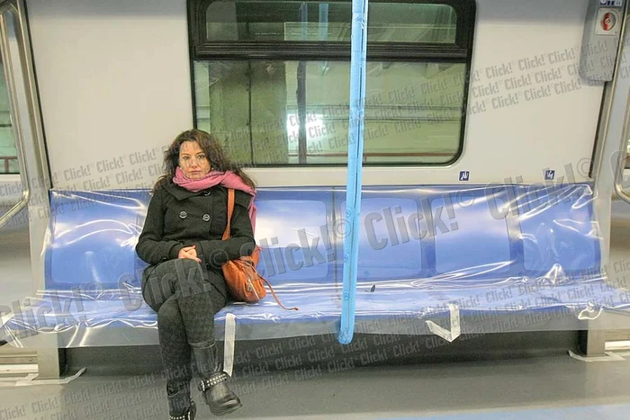 Trenurile sunt vopsite în  nuanţe de alb, albastru şi gri şi  au dotări de ultimă generaţie (Fotografii: Dorin Constanda)