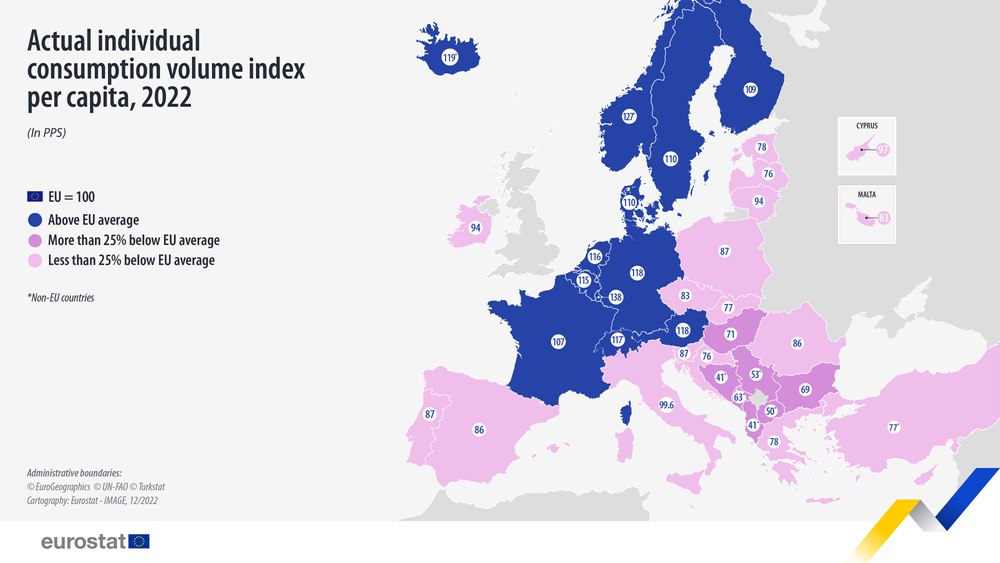 Cât de bine o duc românii față de alți europeni. Date oficiale