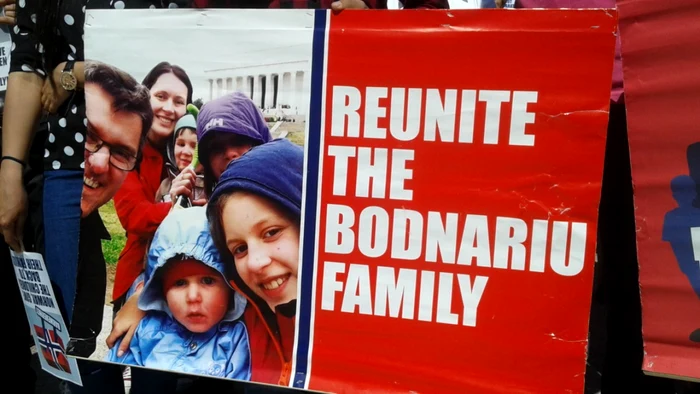 Patru dintre cei cinci copii ai familiei Bodnariu Foto arhivă personală
