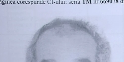 Bărbatul a fost cu greu recunoscut de poliţişti