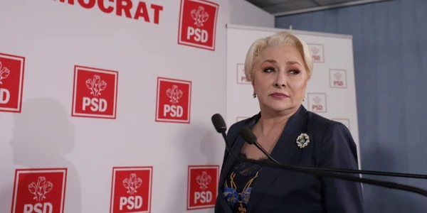Viorica Dăncilă şedinţă PSD arestare Liviu Dragnea FOTO Inquam Photos Octav Ganea