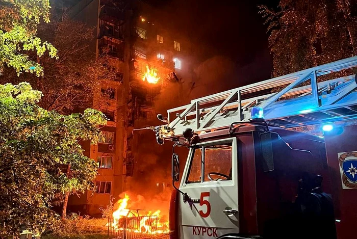Ucraina și Rusia s-au atacat reciproc cu drone FOTO X