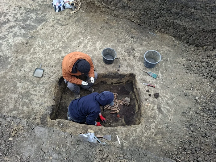 Parte a mormântului principal FOTO Cosmin Zamfirache