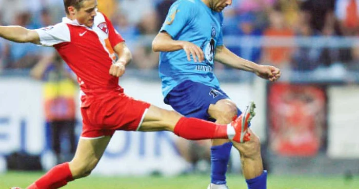 Brandan (dreapta) le-a creat mereu probleme lui Torje şi colegilor lui de la Dinamo