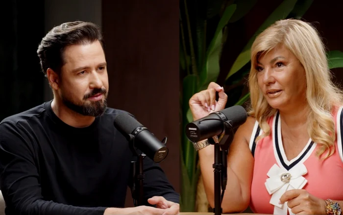 Alexandru Constantin, în dialog cu Cerasela Rogen foto: arhiva personală 