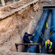 Reabilitare reţea de termoficare București radet termoenergetica santier tevi caldura FOTO Facebook   Nicușor Dan jpg