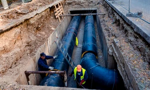 Reabilitare reţea de termoficare București radet termoenergetica santier tevi caldura FOTO Facebook   Nicușor Dan jpg