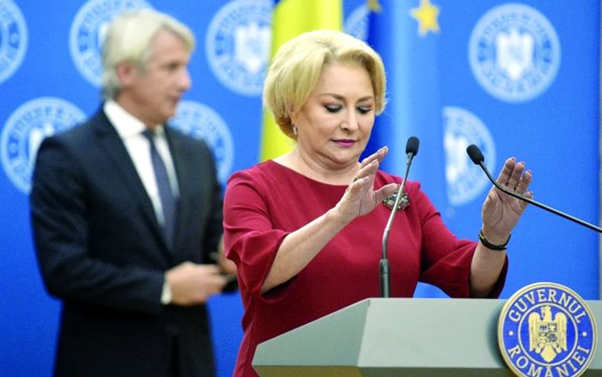 Eugen Teodorovici Viorica Dăncilă FOTO Mediafax / Alexandru Dobre
