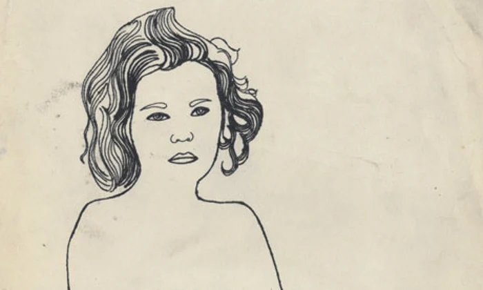 „Fată serioasă”  (Andy Warhol, 1950) FOTO: The Andy Warhol Foundation for the Visual Arts, Inc