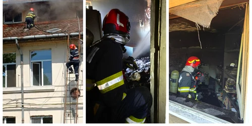 Incendiu la Spitalul CFR Pașcani: peste 60 de pacienți evacuați și Planul Roșu declanșat