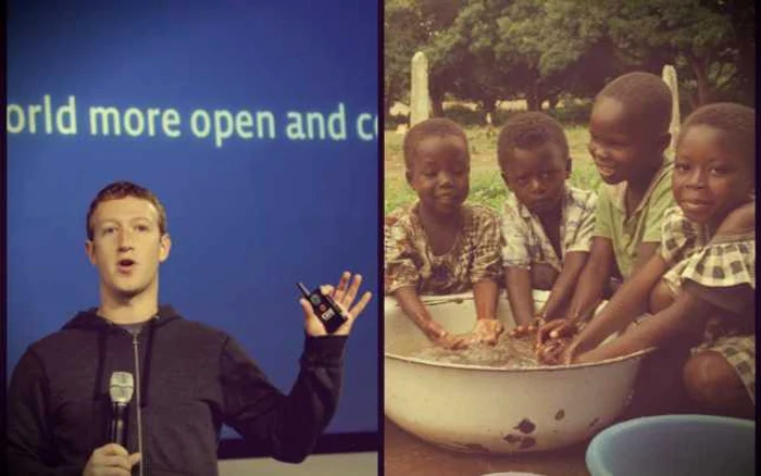 Zuckerberg îi vrea pe copiii africani pe Facebook