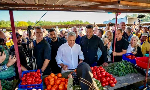 Călin Georgescu la Călugăreni FOTO Facebook / Alina Andreea Stamatiu Ungurianu