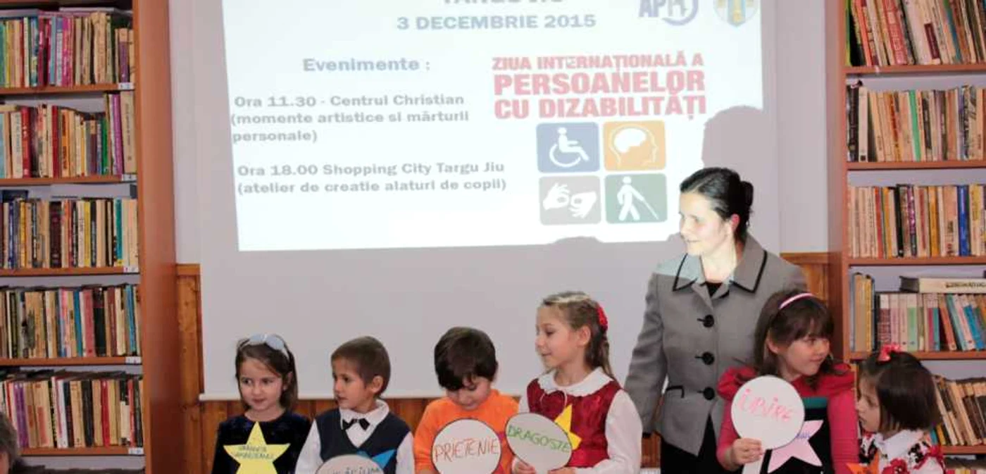 Ziua Persoanelor cu Handicap a fost sărbătorită şi la Târgu Jiu